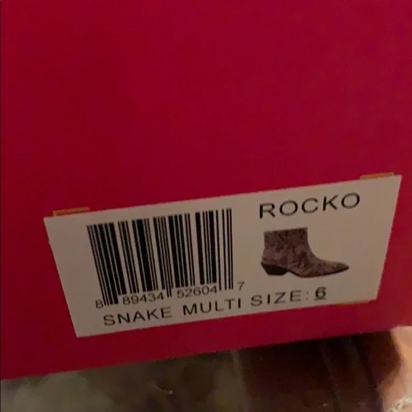 Catherine Malandrino Rocko Snake Multi color boots - Picture 10 of 11